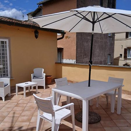 Attico Con Terrazza Santa Cecilia Lägenhet Rom Exteriör bild