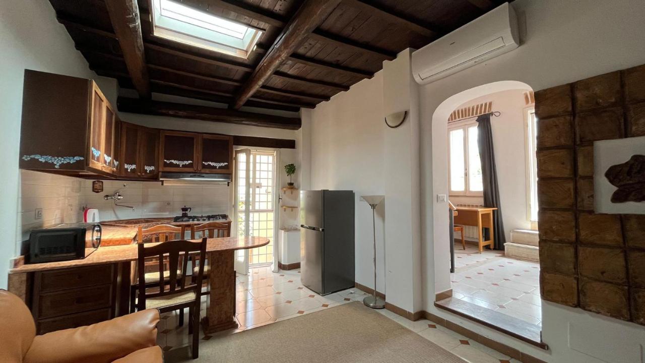 Attico Con Terrazza Santa Cecilia Lägenhet Rom Exteriör bild